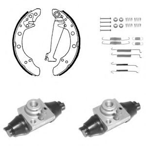 Тормозные колодки барабанные DELPHI KP1132