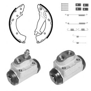 Тормозные колодки барабанные DELPHI KP1107