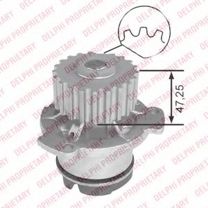 Водяной насос delphi WP1486