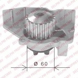 Водяной насос delphi WP1496