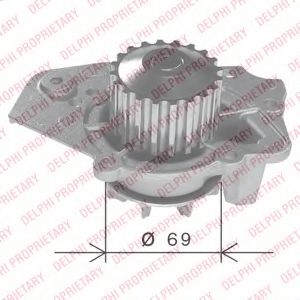 Водяной насос delphi WP1507