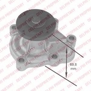 Водяной насос delphi WP1518