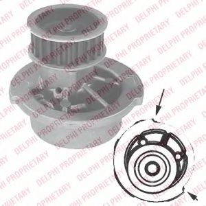 Водяной насос delphi WP1843