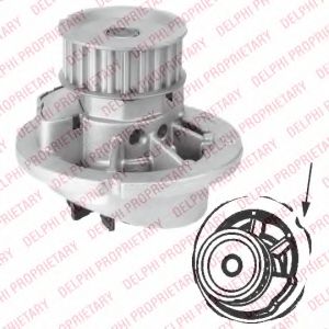 Водяной насос delphi WP2527