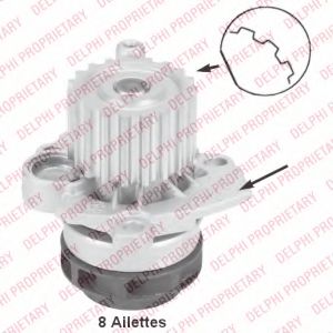 Водяной насос delphi WP2418