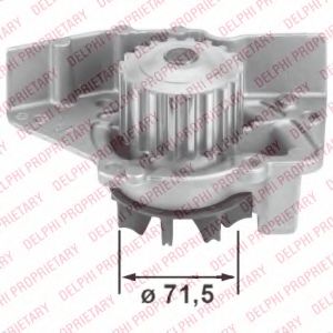 Водяной насос delphi WP2503