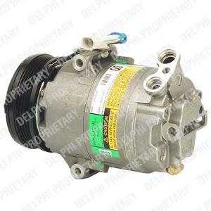 Компрессор кондиционера DELPHI TSP0155025