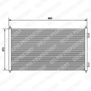 Радиатор кондиционера DELPHI TSP0225491