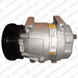 Компрессор кондиционера DELPHI TSP0155657