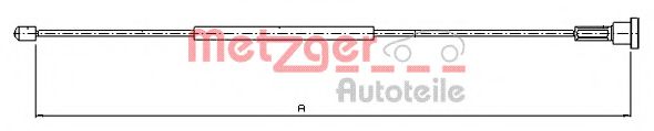 Трос ручного тормоза METZGER 11.5757