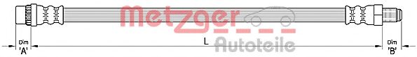 Тормозной шланг METZGER 4110227