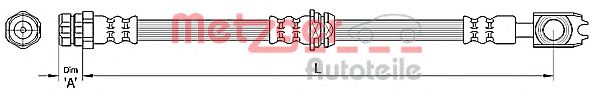 Тормозной шланг METZGER 4110439