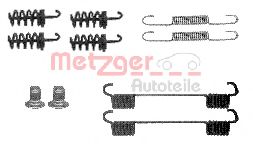 Ремкомплект барабанных колодок METZGER 105-0874