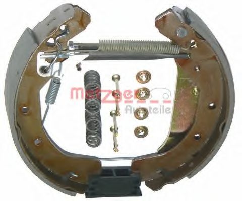 Тормозные колодки барабанные METZGER MG 672V Тормозные колодки барабанные METZGER MG 672V
