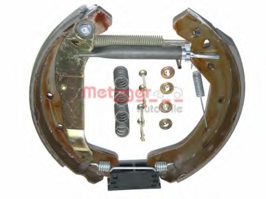 Тормозные колодки барабанные METZGER MG 672V