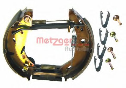 Тормозные колодки барабанные METZGER MG 713V