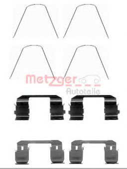 Скобы тормозных колодок METZGER 109-1743