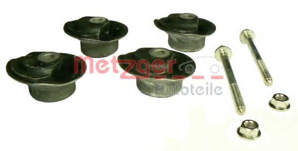 Сайлентблок задней балки комплект METZGER 52056149