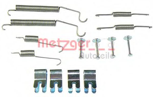 Ремкомплект барабанных колодок METZGER 105-0891