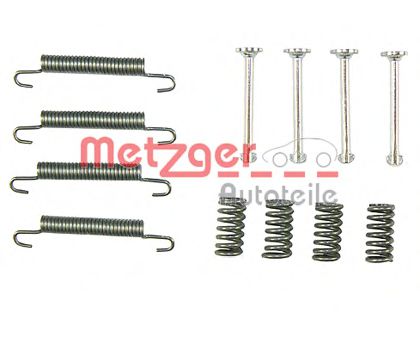 Ремкомплект барабанных колодок METZGER 105-0667