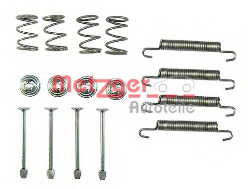 Ремкомплект барабанных колодок METZGER 105-0711