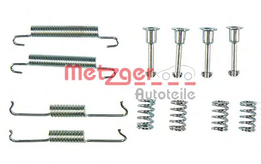 Ремкомплект барабанных колодок METZGER 105-0841