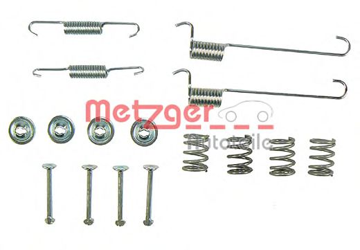 Ремкомплект барабанных колодок METZGER 105-0848