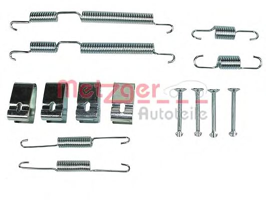 Ремкомплект барабанных колодок METZGER 105-0017