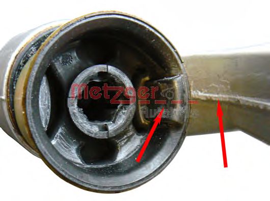 Сайлентблок рычага METZGER 52004508