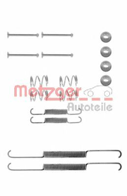 Ремкомплект барабанных колодок METZGER 105-0507