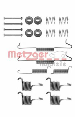 Ремкомплект барабанных колодок METZGER 105-0649