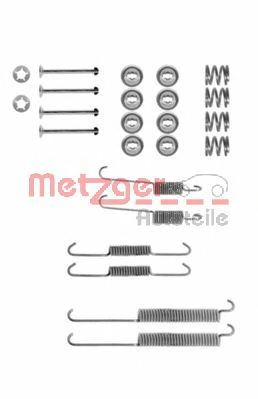 Ремкомплект барабанных колодок METZGER 105-0678