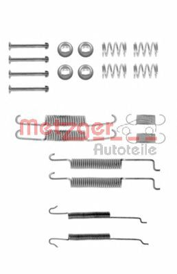 Ремкомплект барабанных колодок METZGER 105-0680