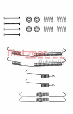 Ремкомплект барабанных колодок METZGER 105-0753