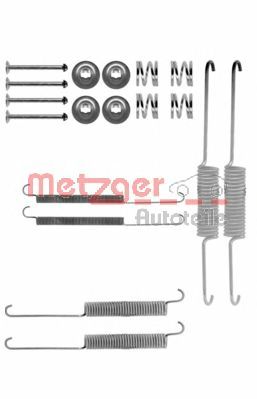 Ремкомплект барабанных колодок METZGER 105-0758