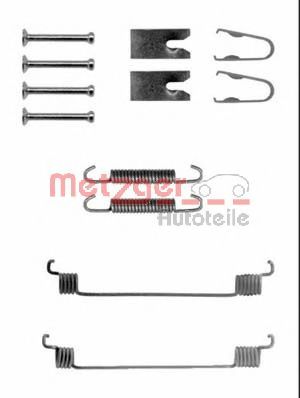 Ремкомплект барабанных колодок METZGER 105-0794