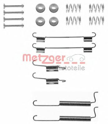 Ремкомплект барабанных колодок METZGER 105-0795