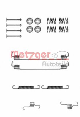 Ремкомплект барабанных колодок METZGER 105-0819