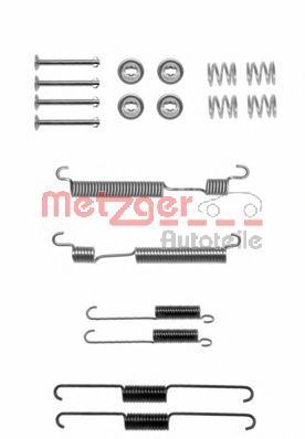 Ремкомплект барабанных колодок METZGER 105-0824