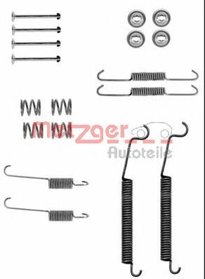 Ремкомплект барабанных колодок METZGER 105-0830