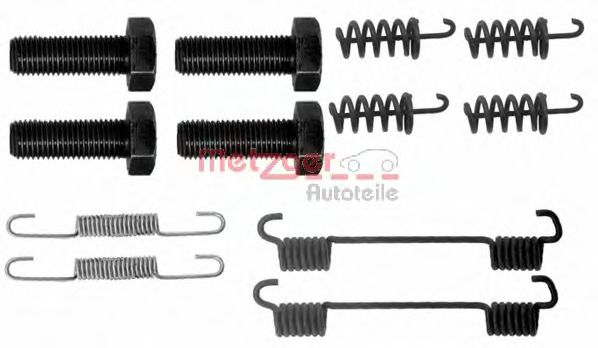 Ремкомплект барабанных колодок METZGER 105-0865