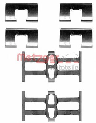 Скобы тормозных колодок METZGER 109-1118