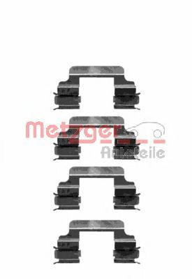 Скобы тормозных колодок METZGER 109-1231