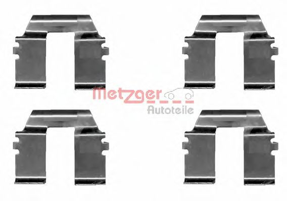 Скобы тормозных колодок METZGER 109-1232