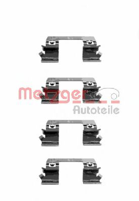 Скобы тормозных колодок METZGER 109-1234