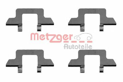 Скобы тормозных колодок METZGER 109-1242