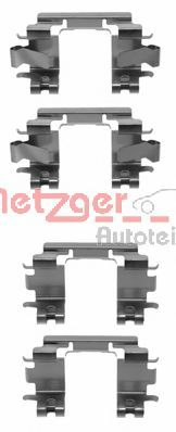 Скобы тормозных колодок METZGER 109-1257