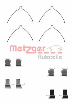 Скобы тормозных колодок METZGER 109-1261
