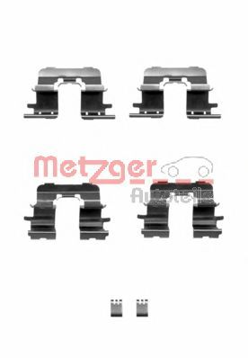 Скобы тормозных колодок METZGER 109-1290