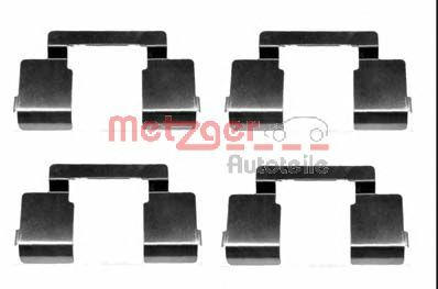 Скобы тормозных колодок METZGER 109-1609